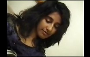 Indian girl'_s Oil massage