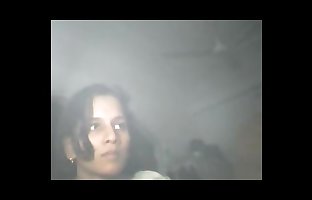 indian amateur married couple fucking on live webcam show