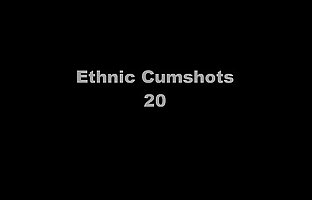 Ethnic Cumshots Compilation 20
