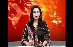 Pakistanische News Caster slip der Zunge