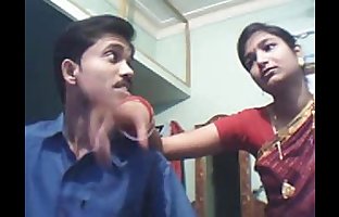 Indische junge paar auf Web cam