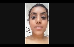 Indische Teen schnell Selfie masturbation