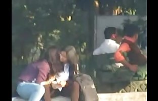Indian Lesbian kissing in public