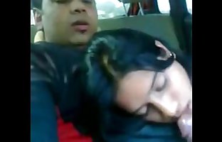 Indian Girl Blowjob Porn - Desi girl giving blowjob in car to boyfriend