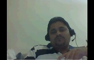 azeem anwar Die Pervers Kerl masturbieren auf Webcam